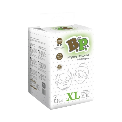 BP Diapers Perekat XL 6